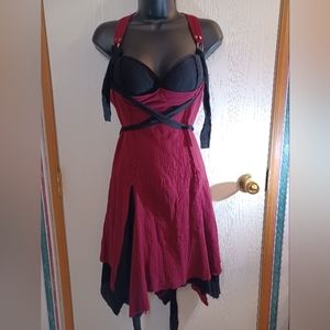 SOLD❗️and Gauze Lip Service Dress
